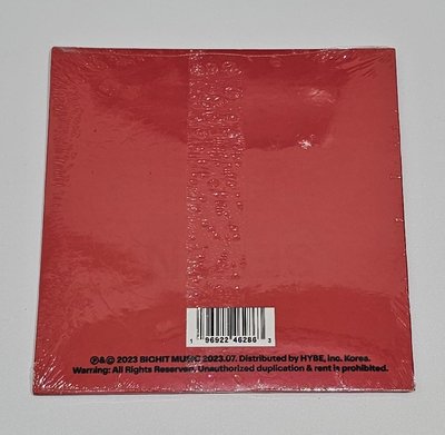 BTS 田柾國（Jungkook）GOLDEN CD SEVEN 美國單曲 Regular