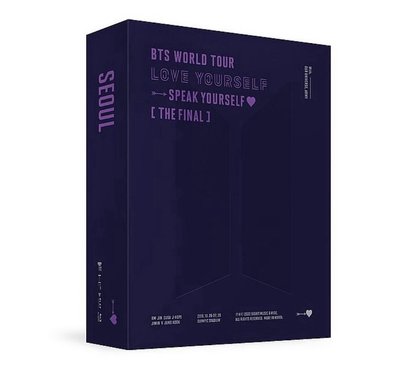 BTS ‘LOVE YOURSELF : SPEAK YOURSELF’ [THE FINAL] Blu-ray