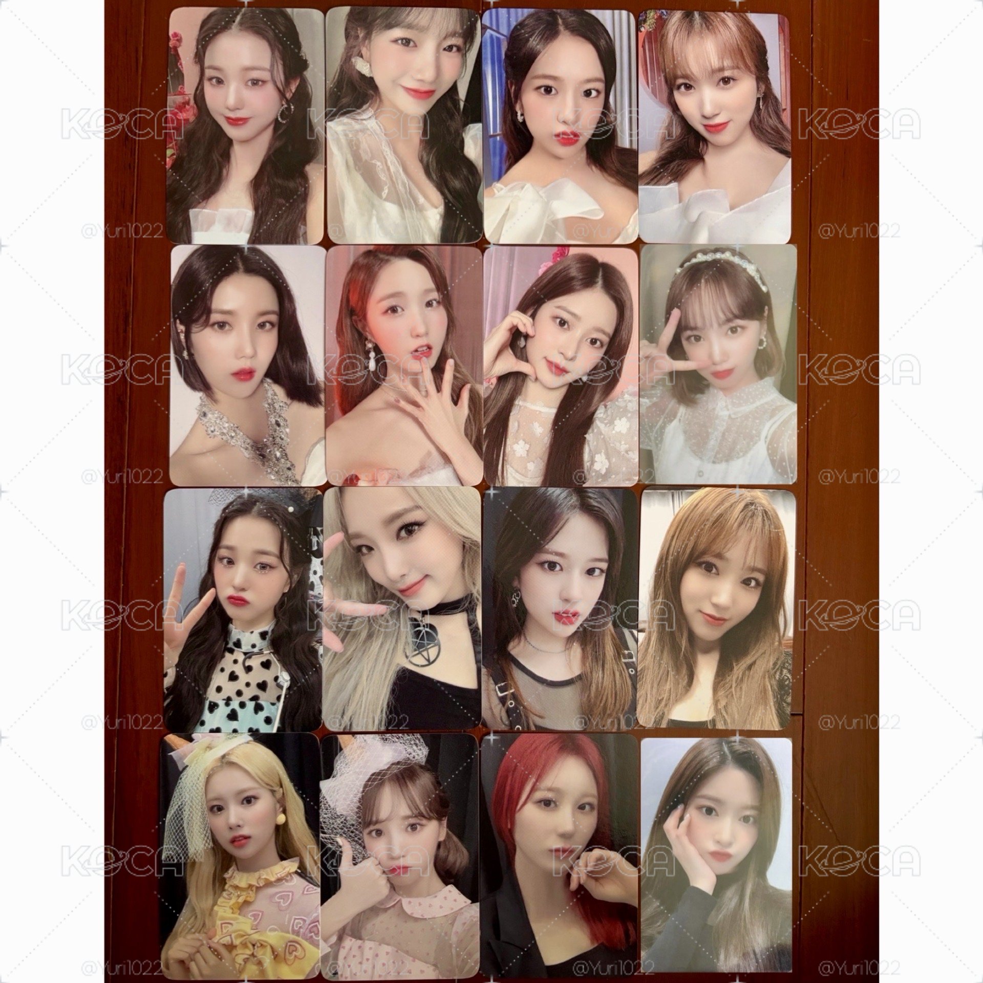 IZ*ONE ONEIRIC THEATER 線上演唱會 DVD 特典 小卡