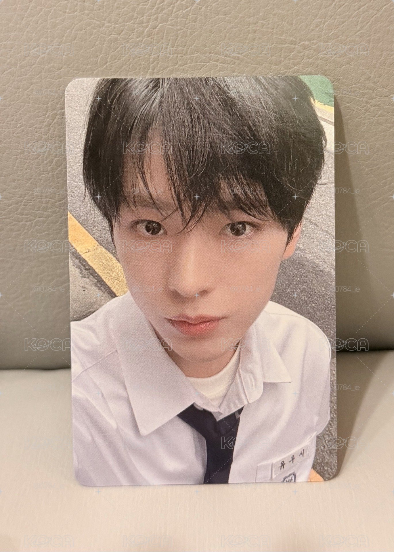 NCT WISH 制服帶名牌유우시