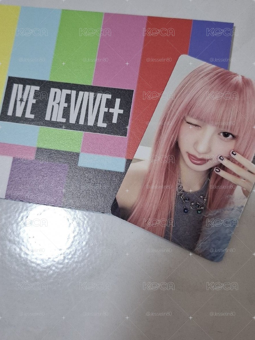 IVE REVIVE+專輯 小卡