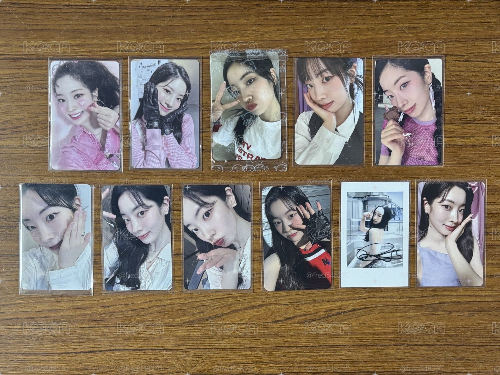 TWICE 多賢 特典 小卡