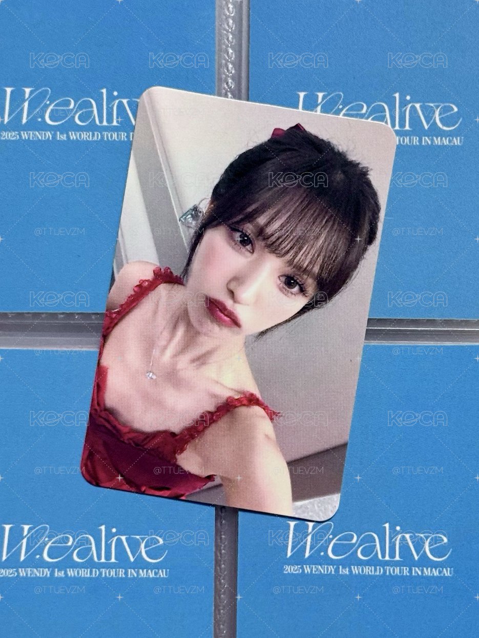 WENDY 澳門DAY1入場卡 