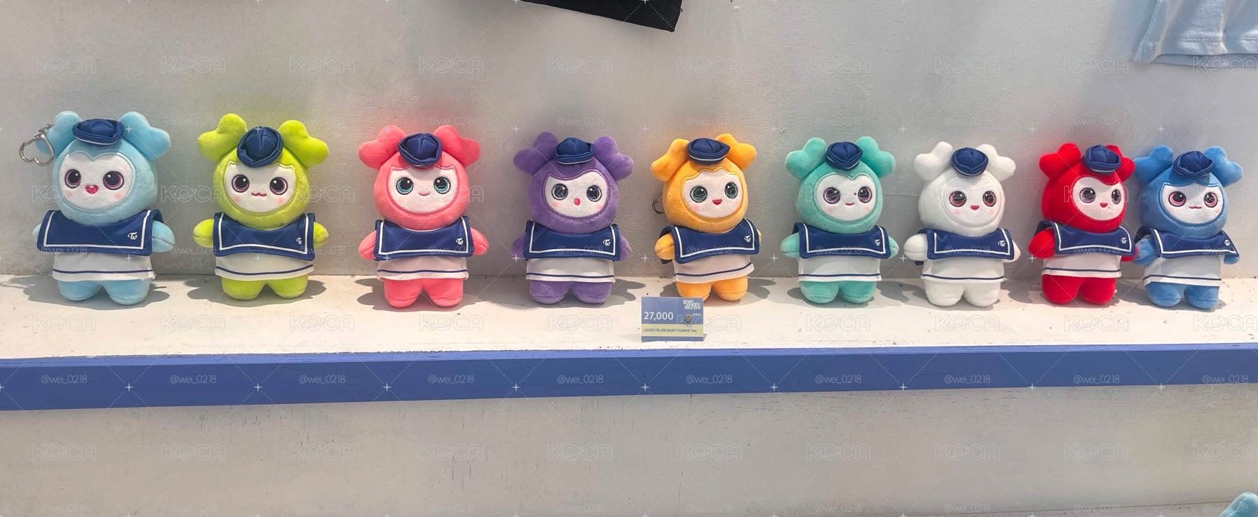 twice快閃店海軍娃娃