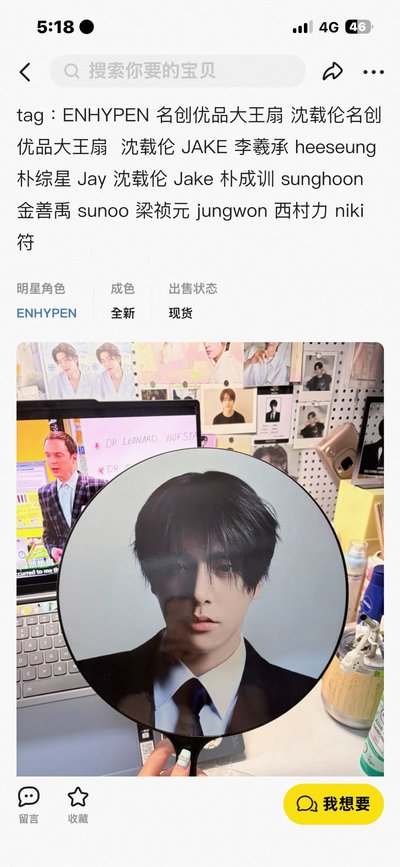 dg 載倫扇王 