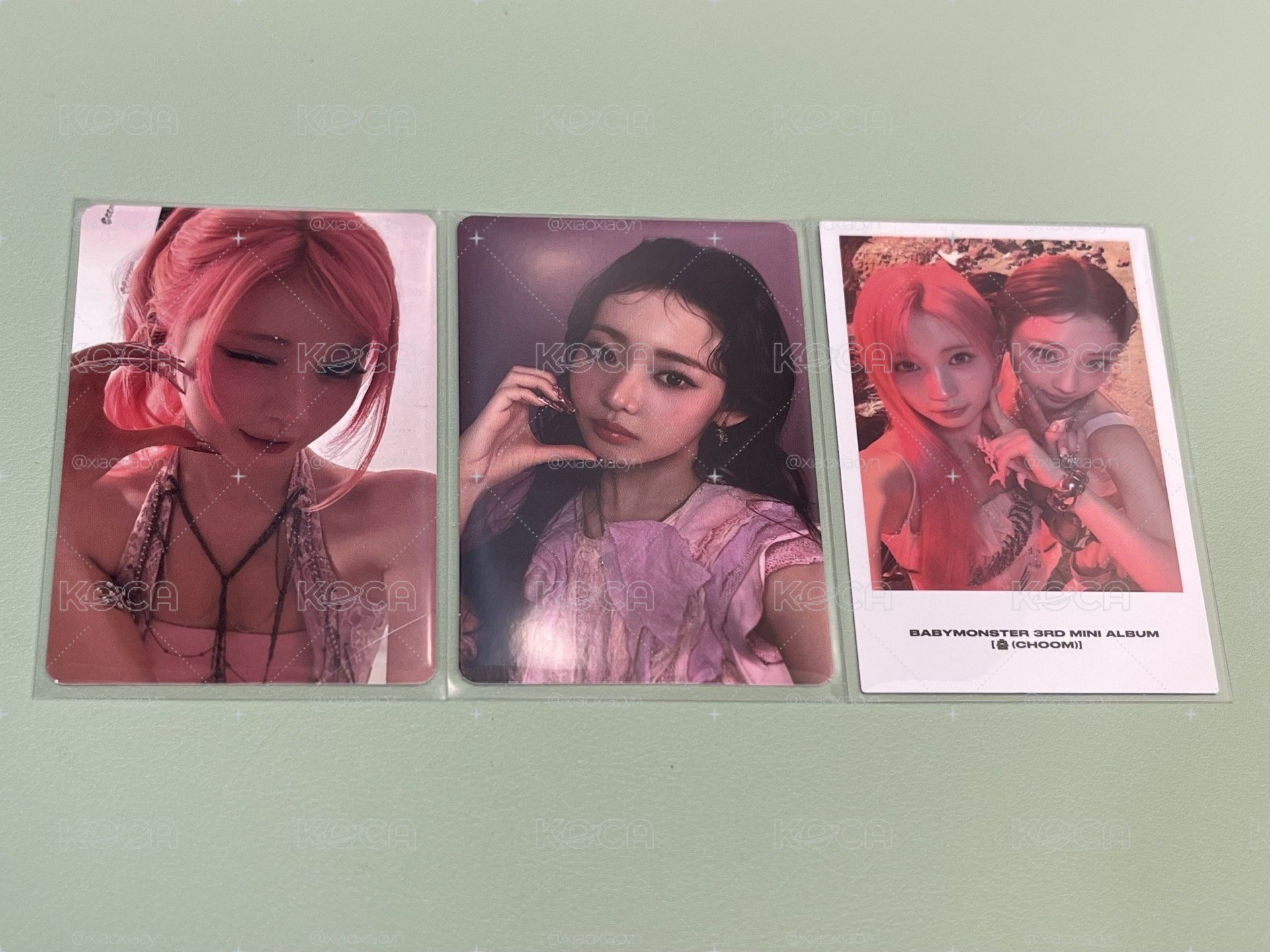 ［Baemon ］Asa 、Rora choom回歸隨機卡、Ruka&Asa wvs 合照拍立得