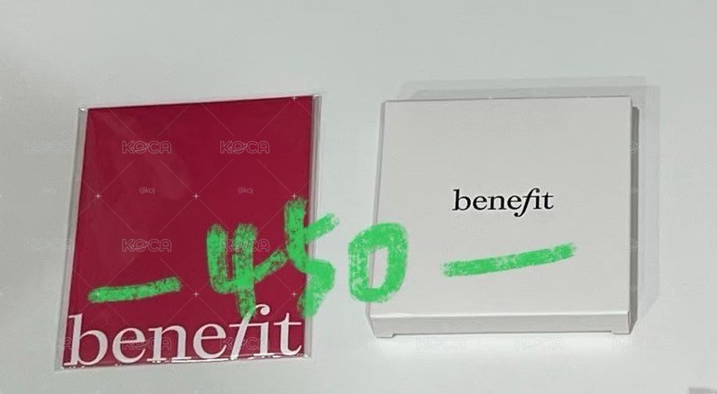然竣代言benefit特典證件照+手拿鏡