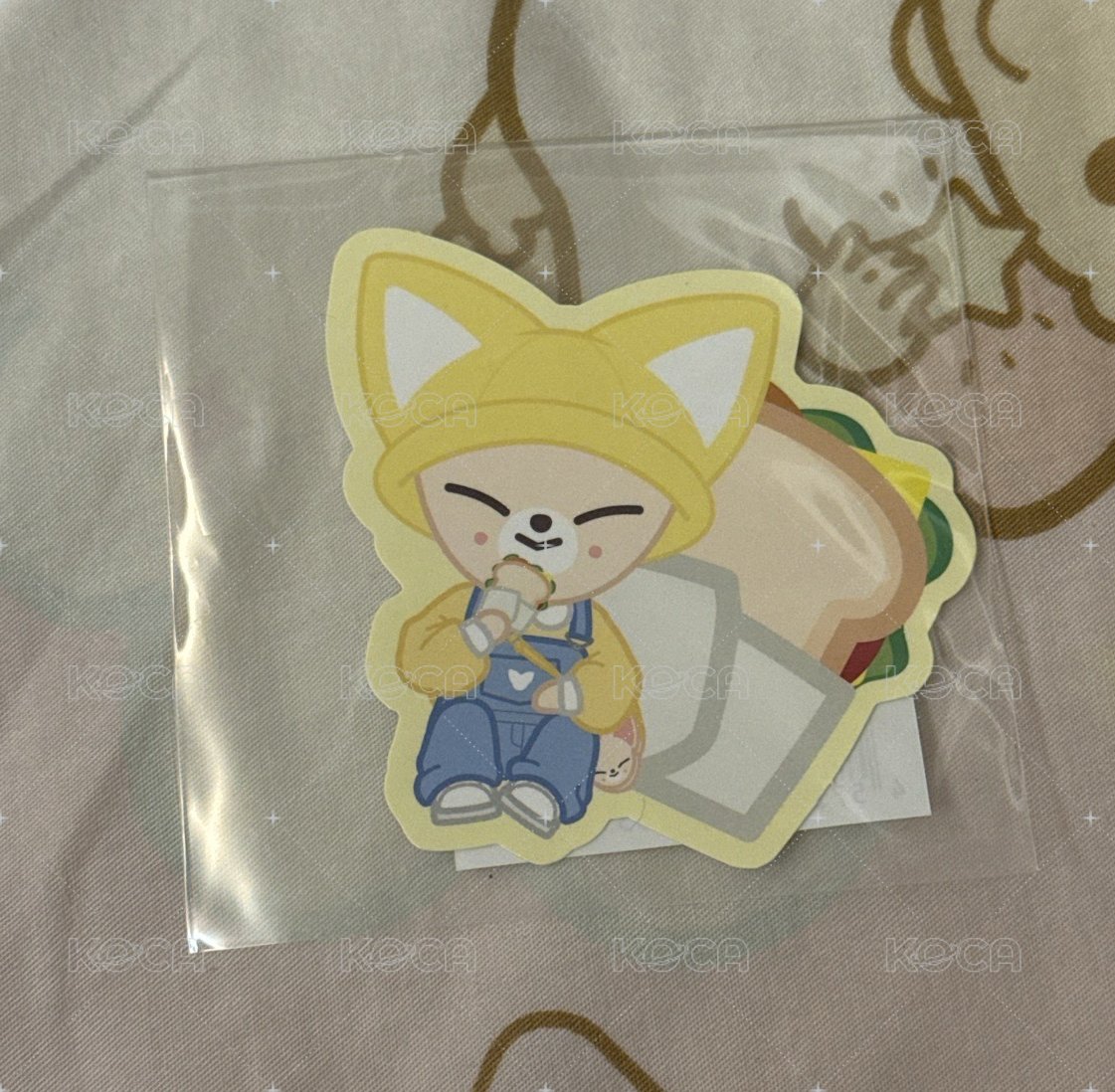 野餐吐司寅貼紙
