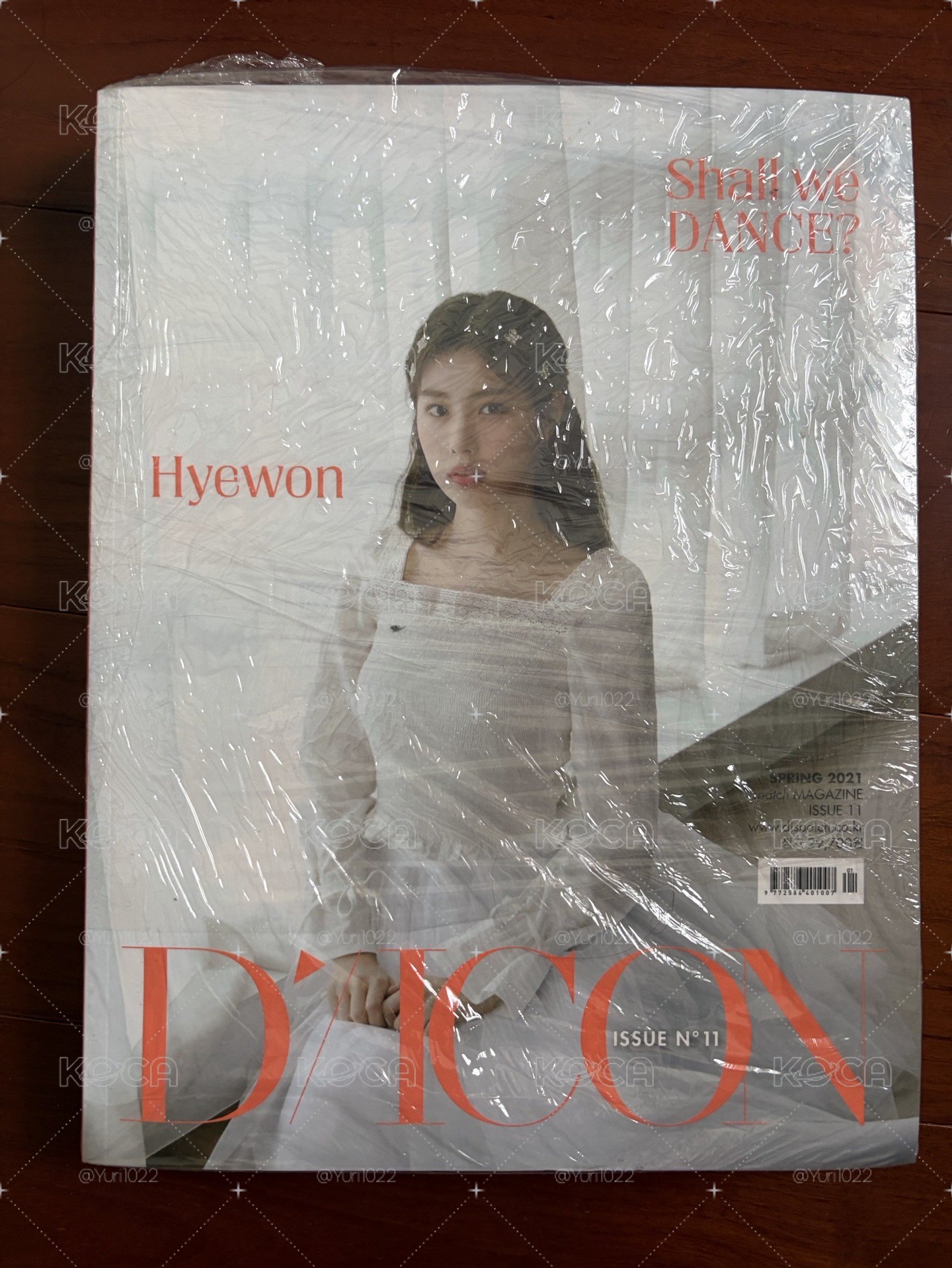 姜惠元 光北 新DICON 芭蕾 雜誌 全新未拆