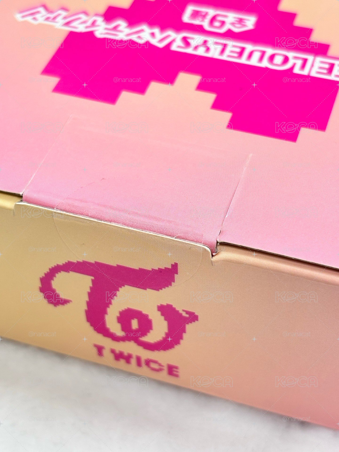 TWICE x GIGO MINA風扇+水晶貼紙套組 現貨