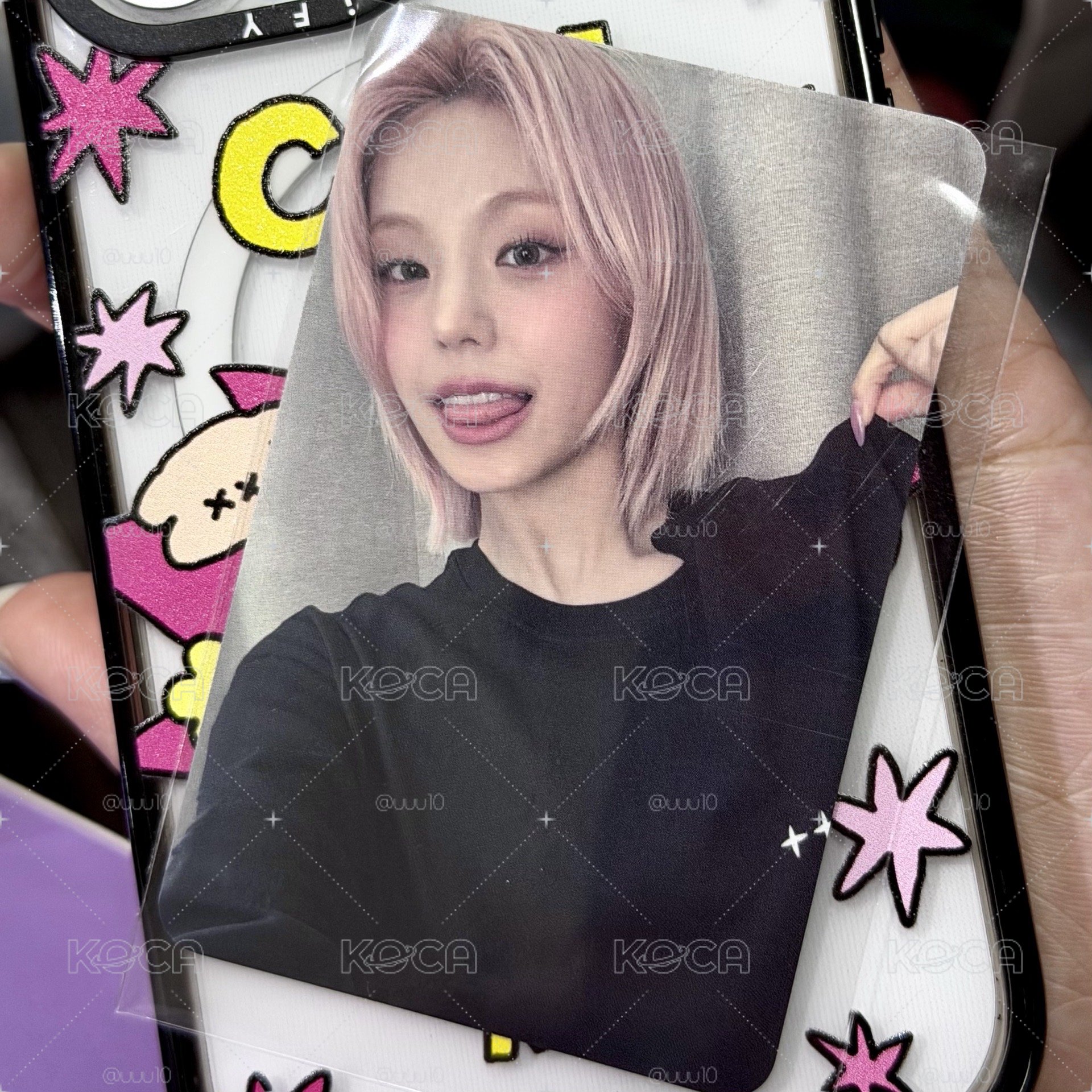 ITZY YEJI MOTTO 快閃周邊卡衣服卡