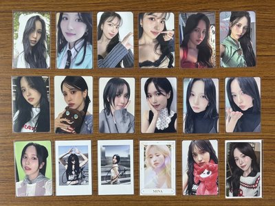 TWICE MINA 特典 小卡