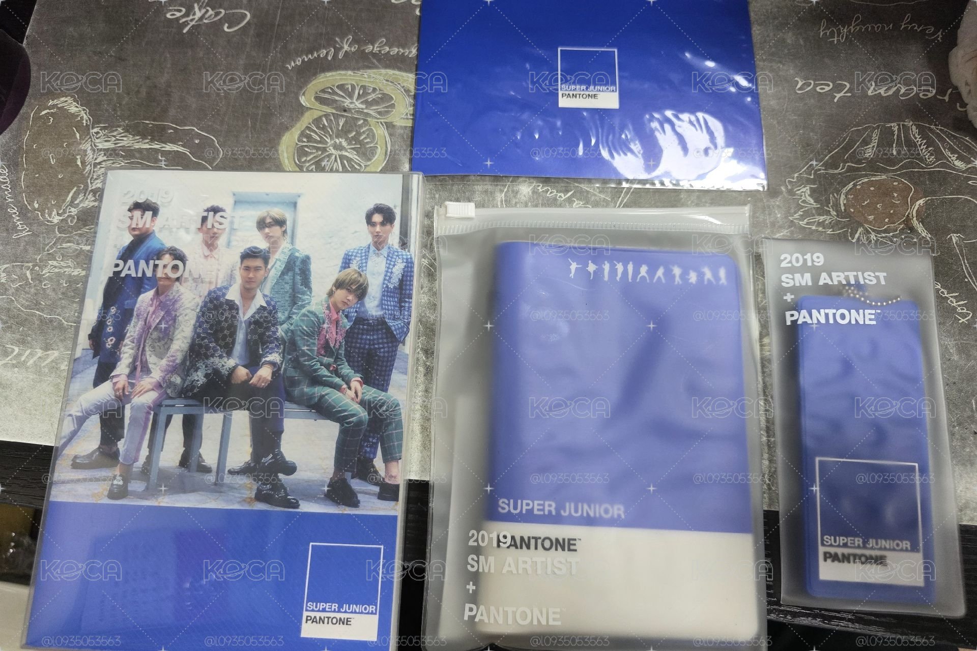 super junior 2019 pantone 聯名周邊
