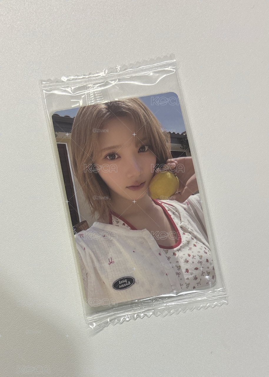 jiwoo k4特典卡