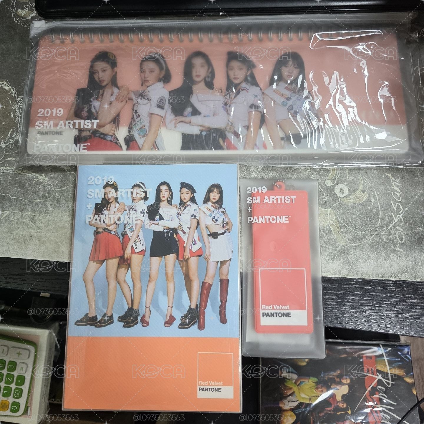 Red velvet PANTONE 聯名周邊 全新未使用
