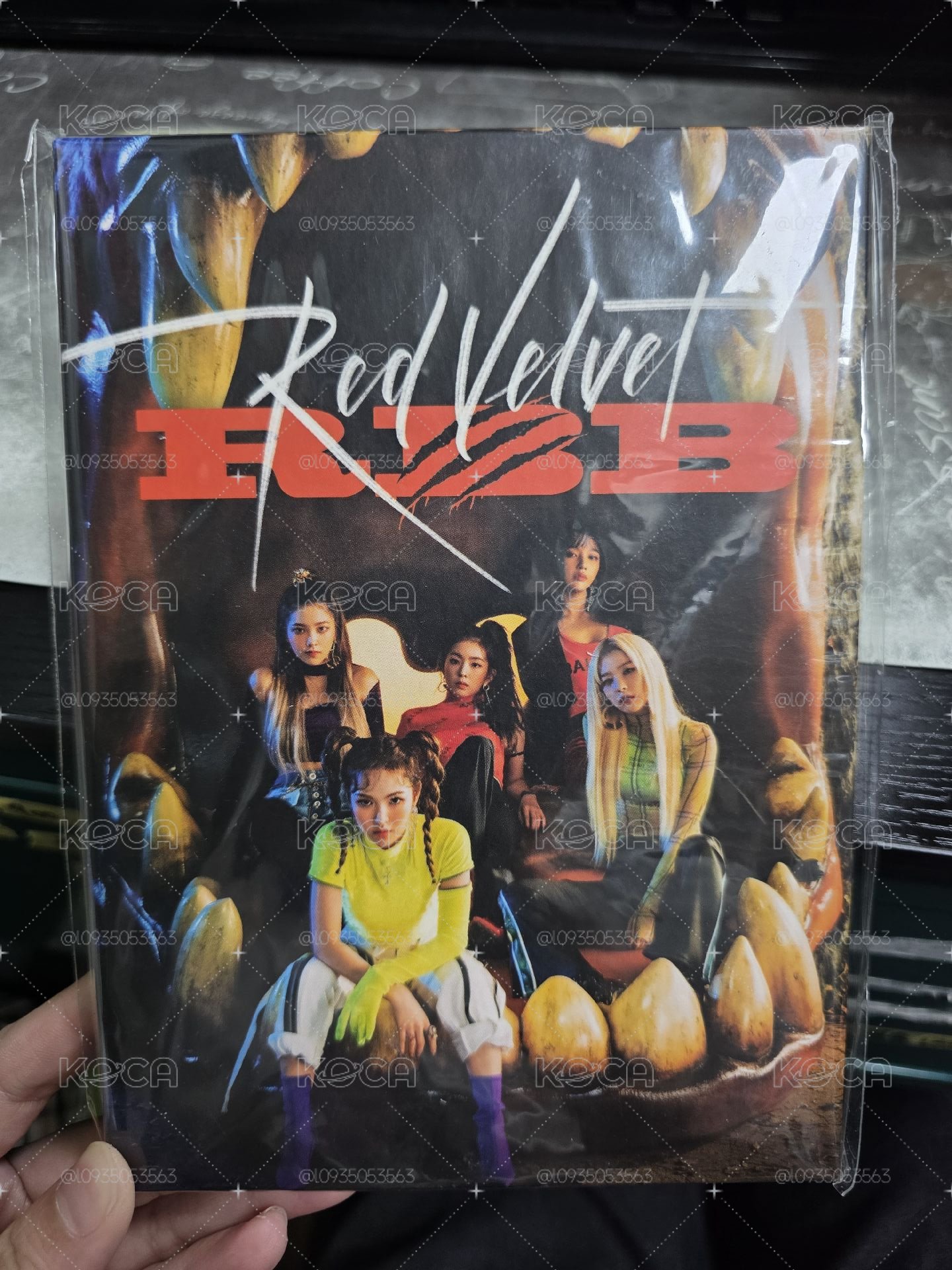 red velvet RBB 明信片組