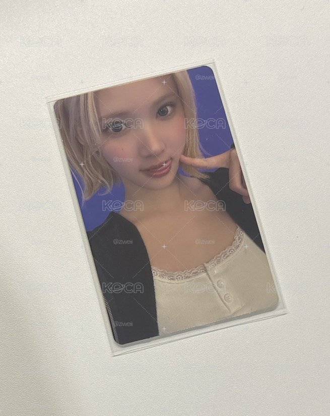 jiwoo wm特典卡
