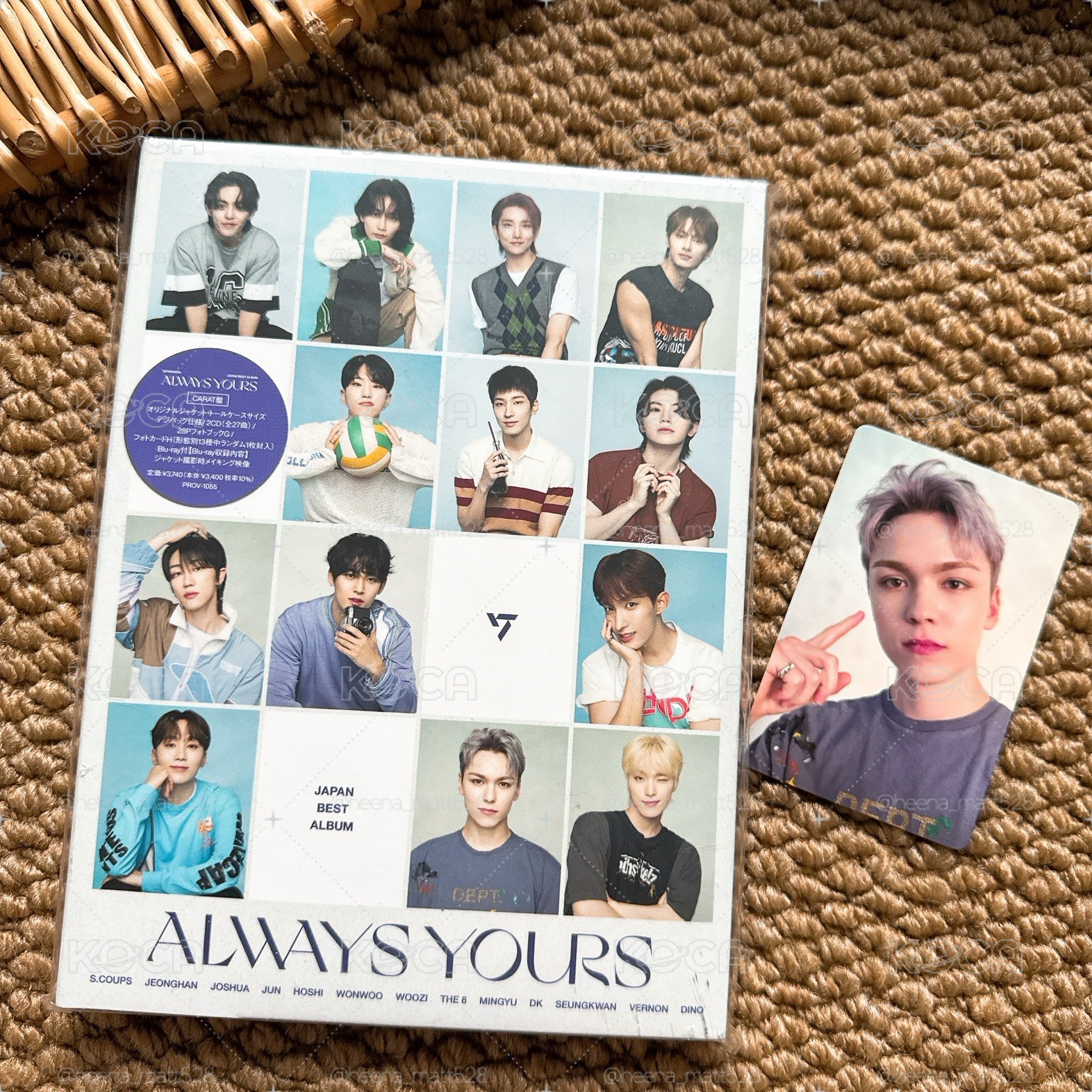 Seventeen Always your 克拉盤 Vernon