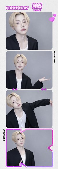 2026 KCON JAPAN  PHOTOGRAY 人生四格卡 / 拍貼 