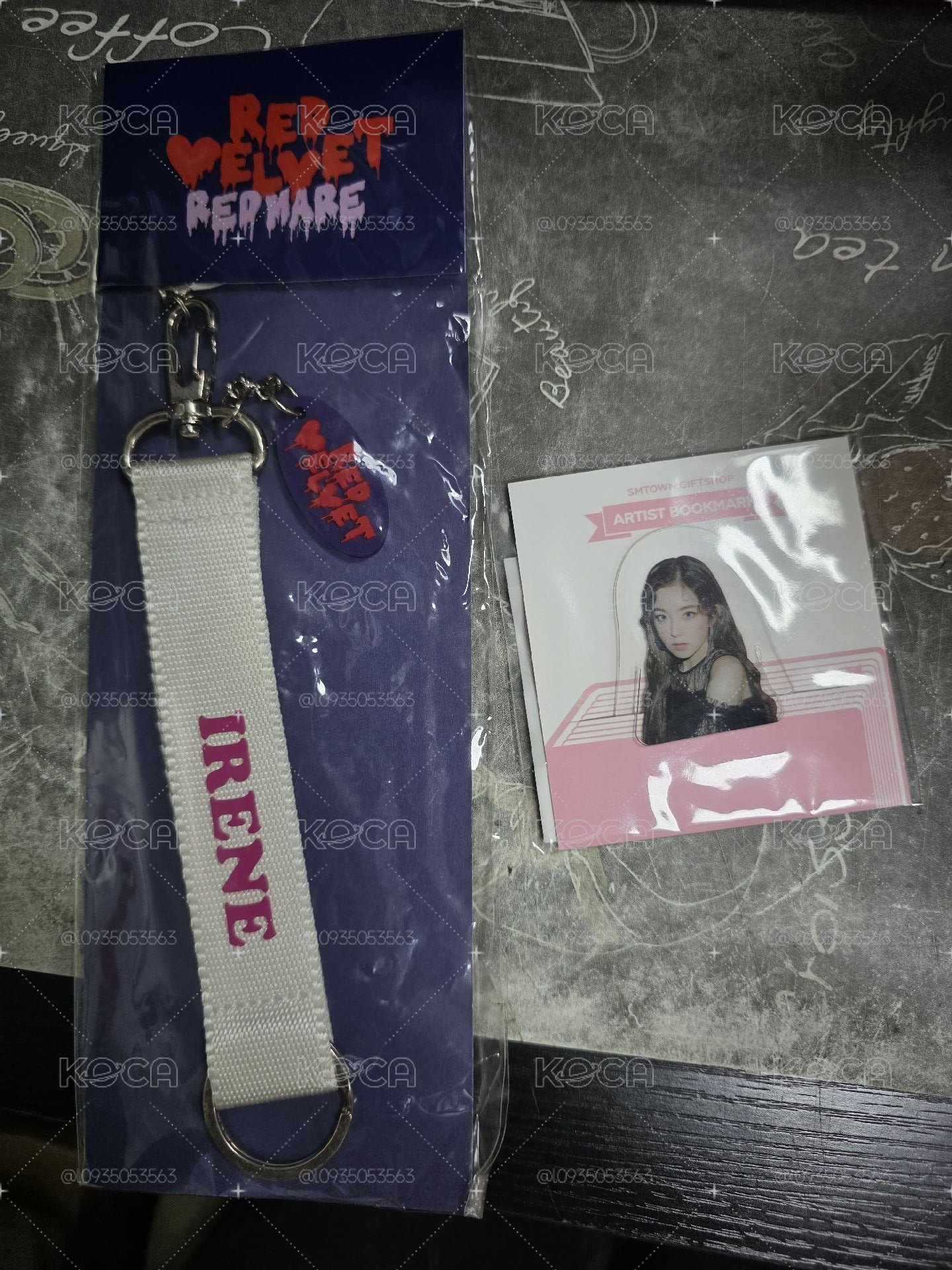 red velvet Irene吊飾 RBB書籤