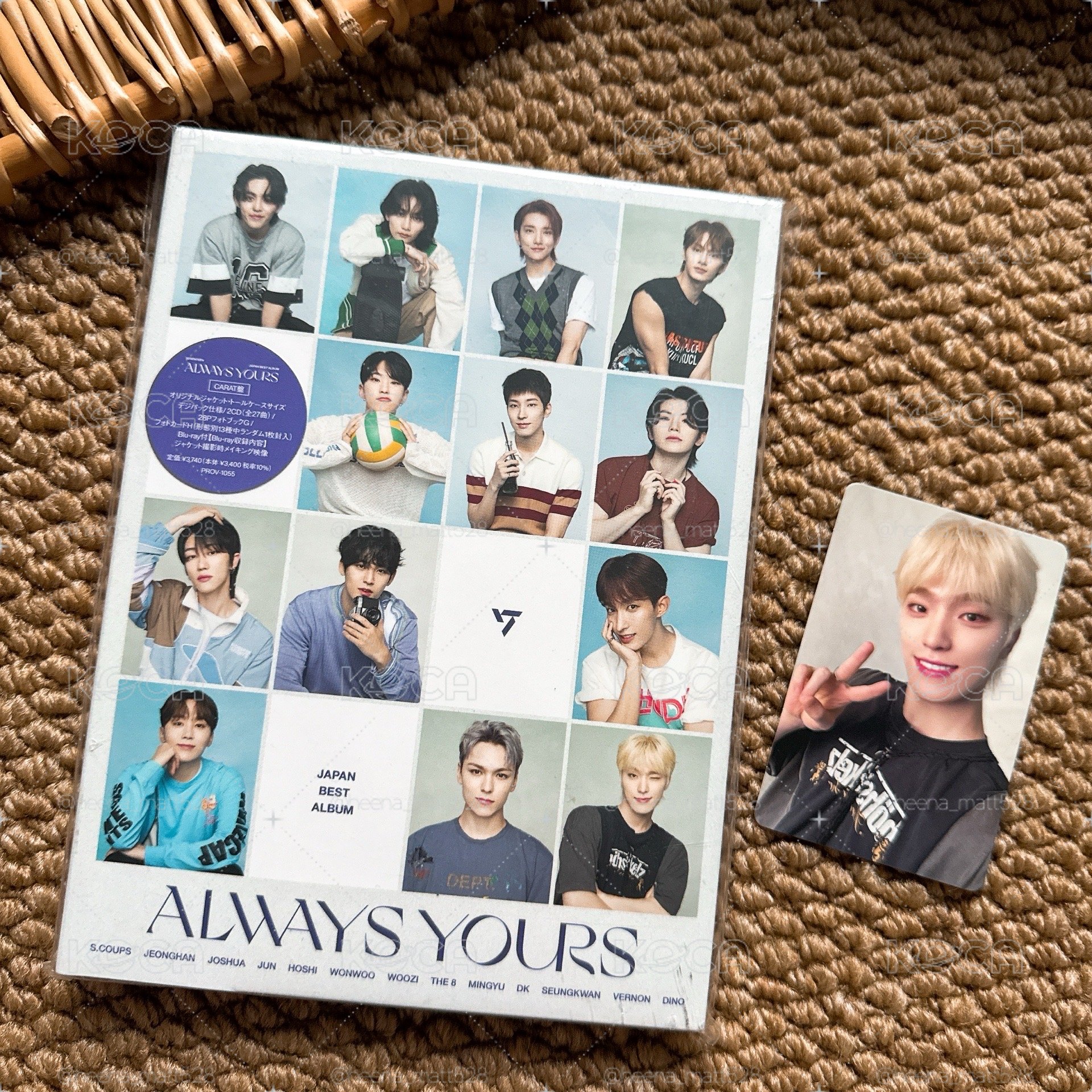 Seventeen Always yours 克拉盤 Dino