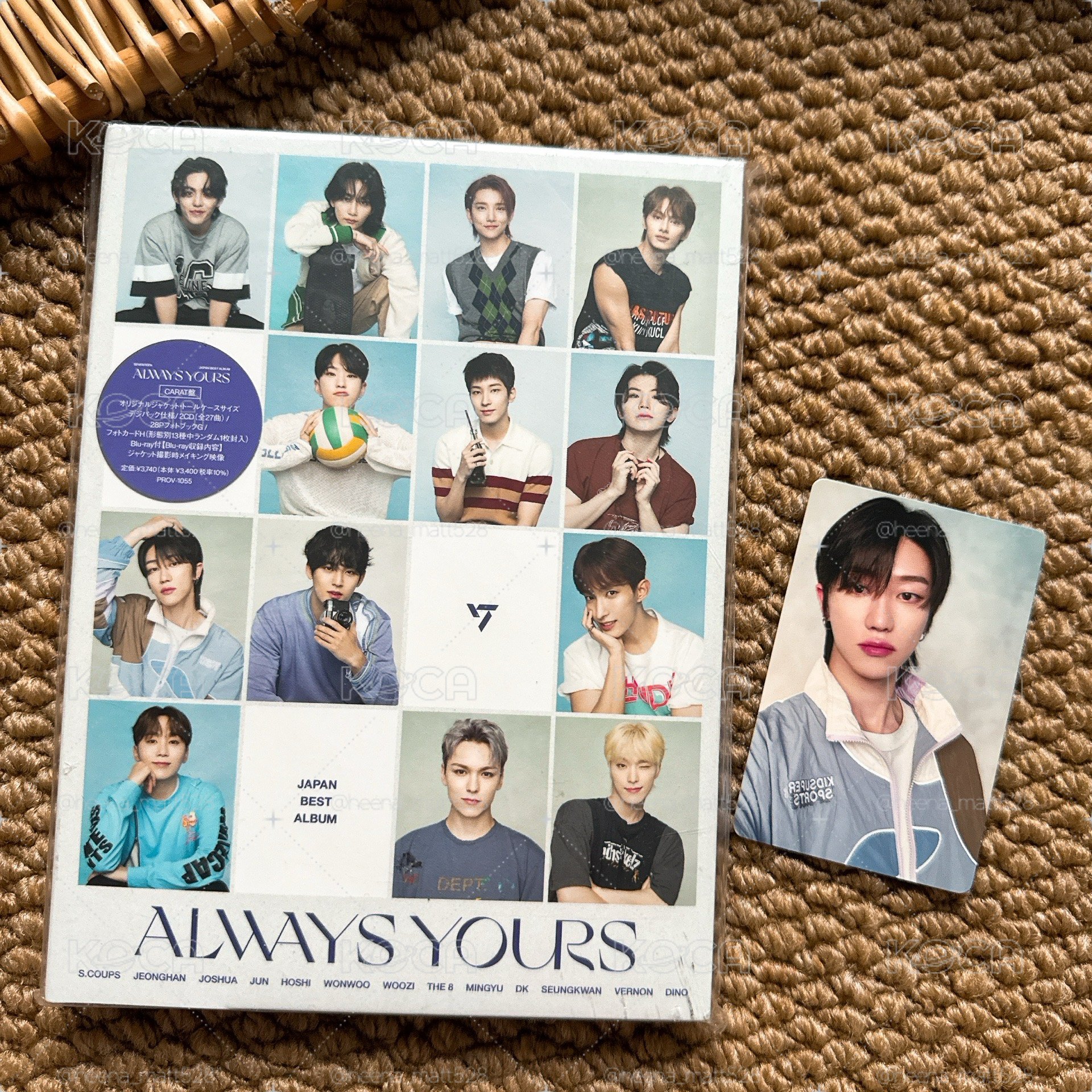 Seventeen Always yours 克拉盤 The8