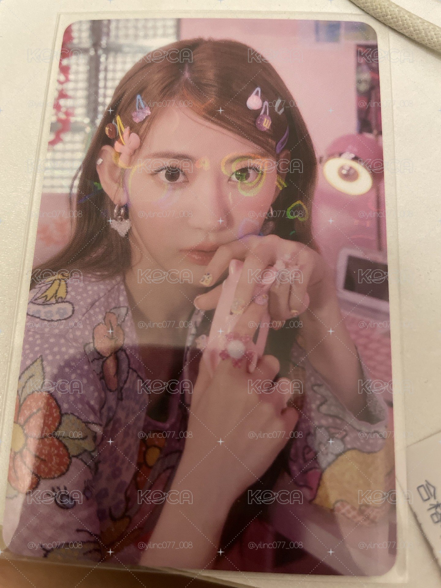 小櫻花日閃卡