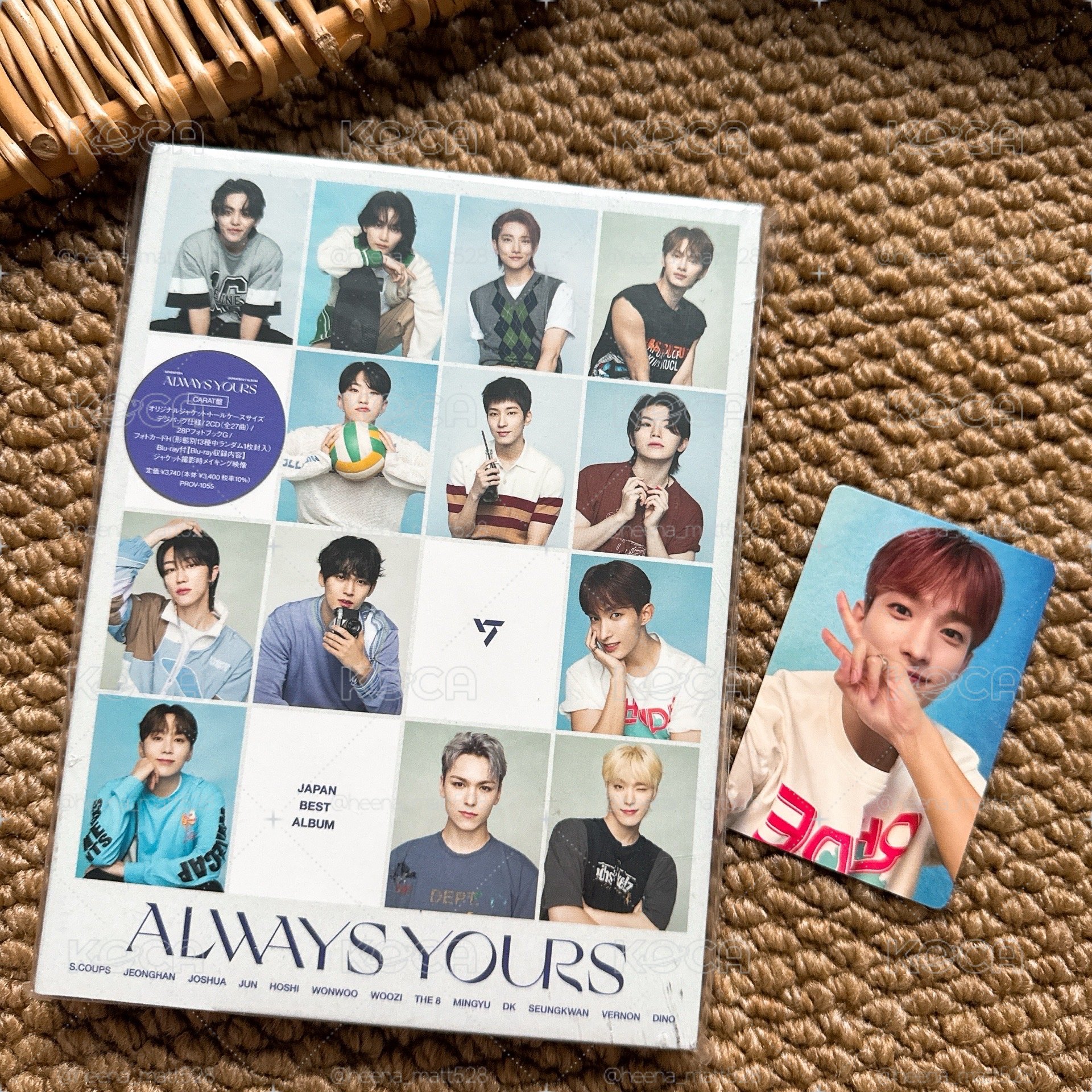 Seventeen Always yours 克拉盤 DK