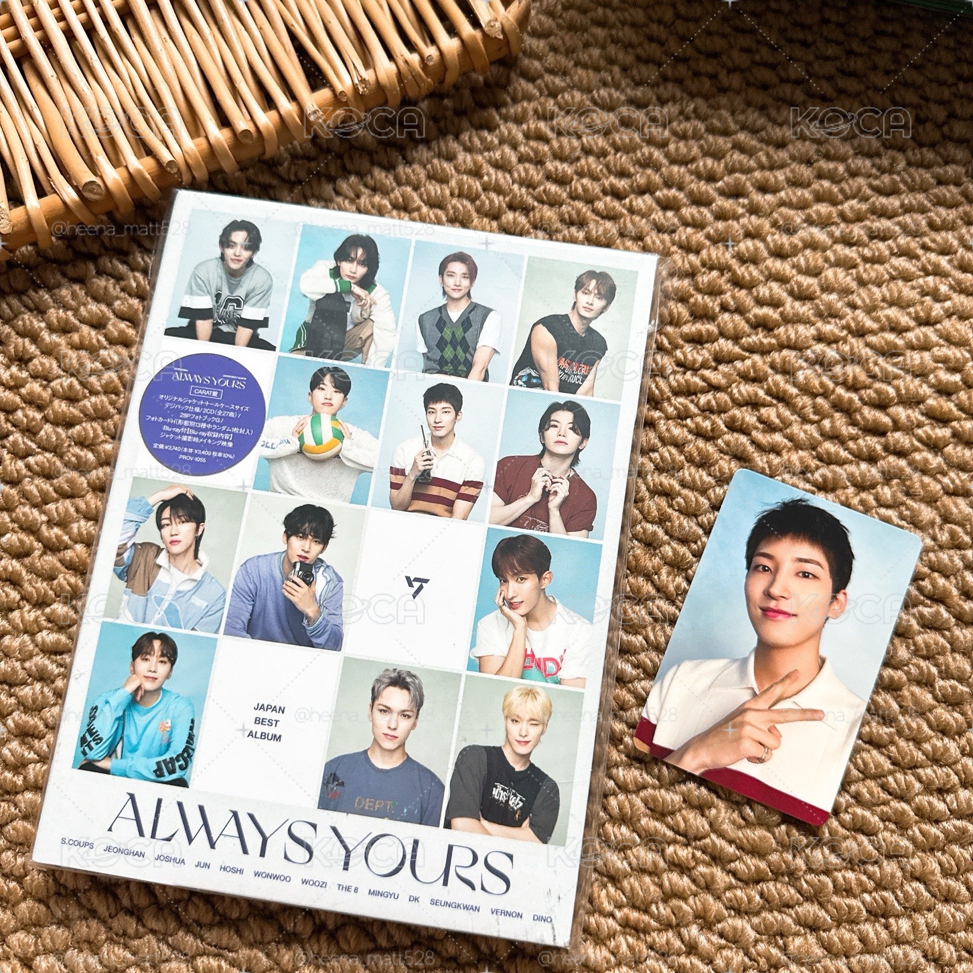 Seventeen Always yours 克拉盤 圓佑