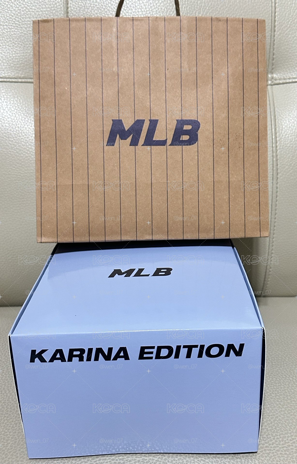 MLB2.0 淺藍色帽子