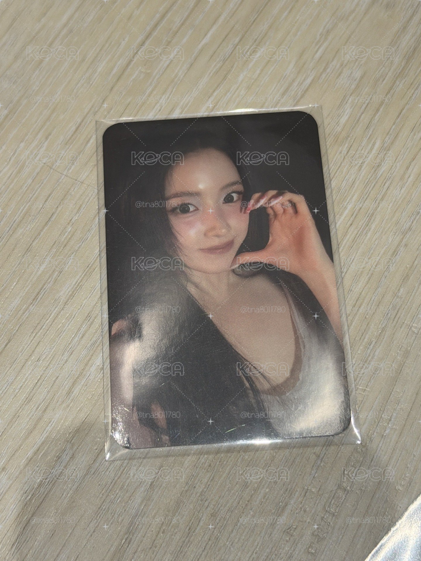 Heavy Serenade yes24 預售 特典卡 jiwoo