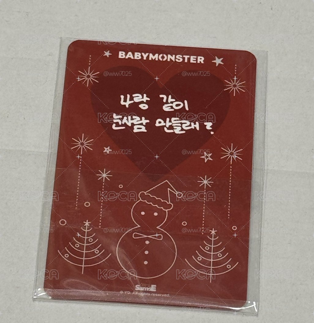 雪人賢未拆原包裝一手卡