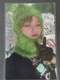 수민迷二專卡 兔子頭套