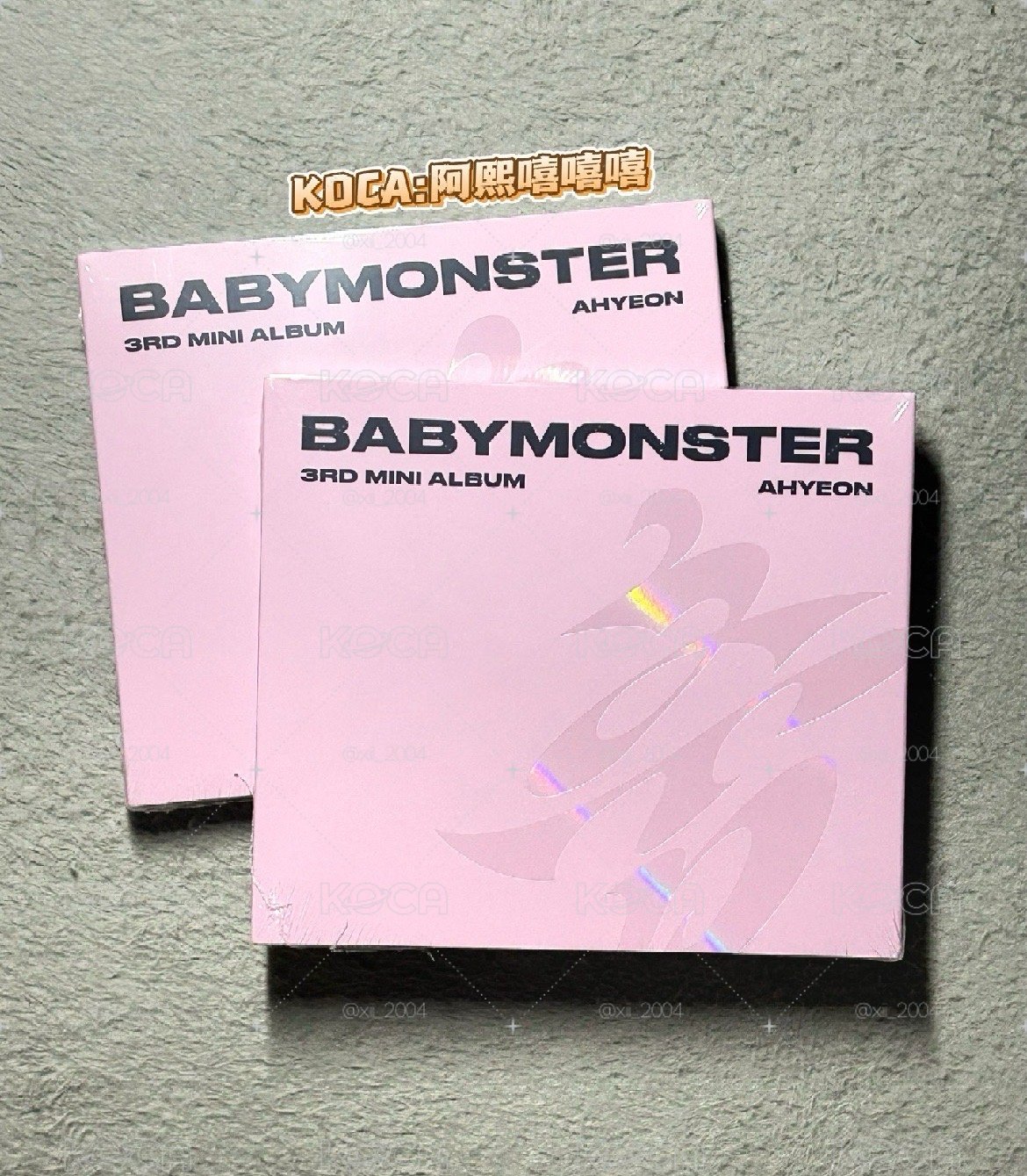 競標商品｜BABYMONSTER ‘CHOOM’ 雅賢單封