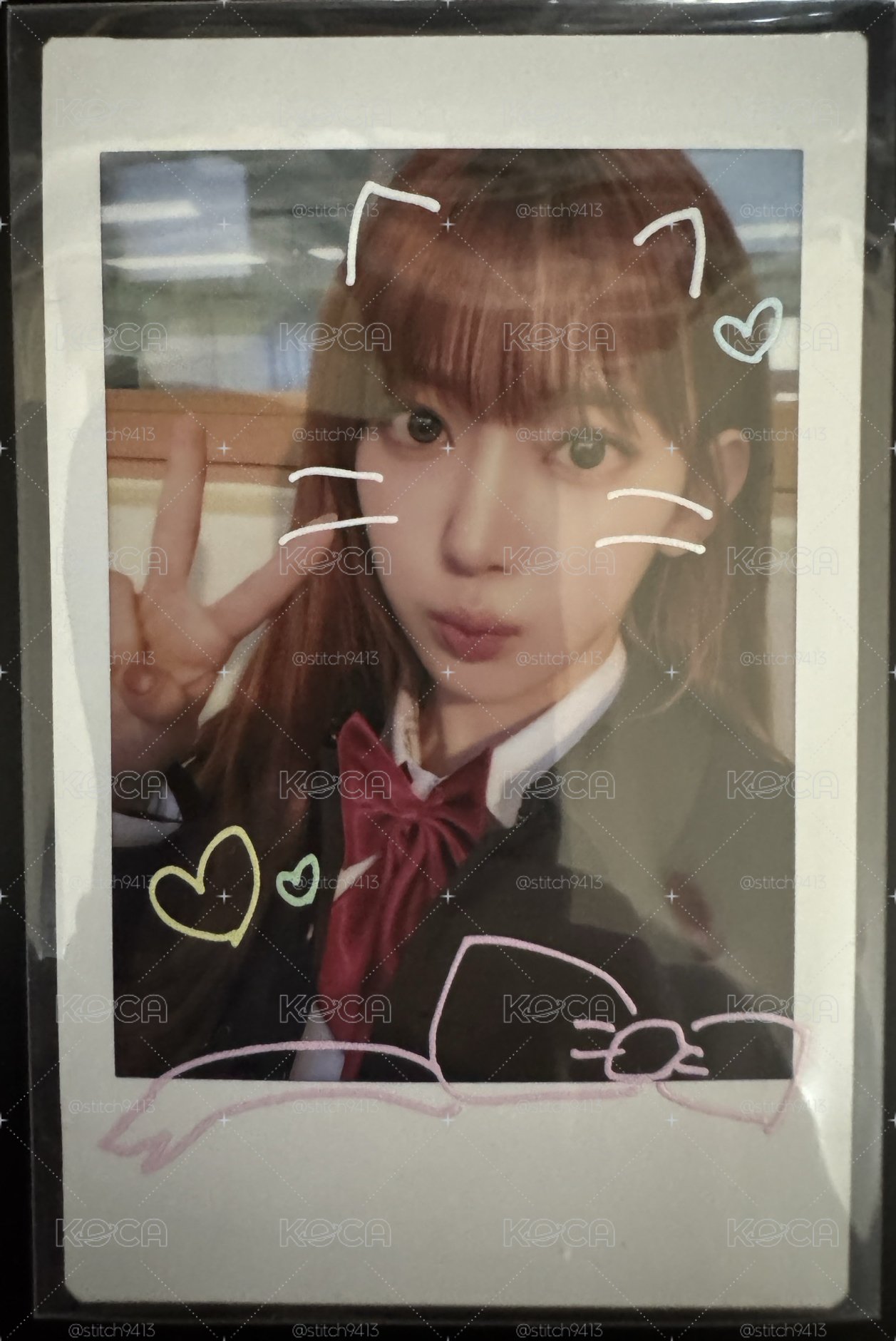 School days塗鴉拍立得