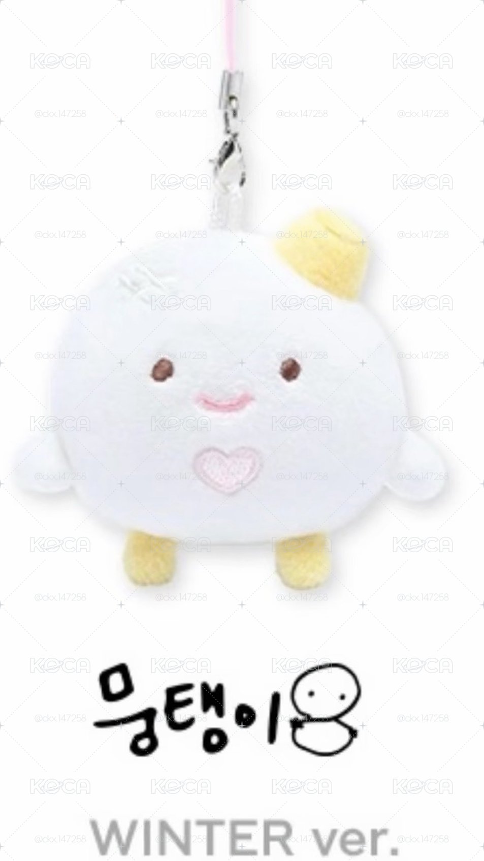 雪人吊飾娃