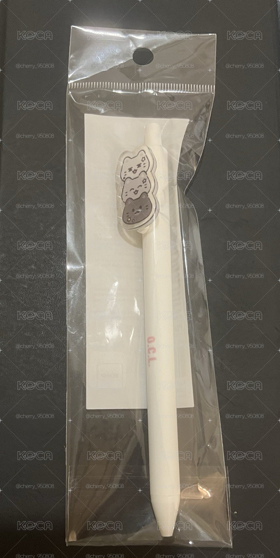 SEVENTEEN 文俊輝 O.C.L 台北快閃限定原子筆