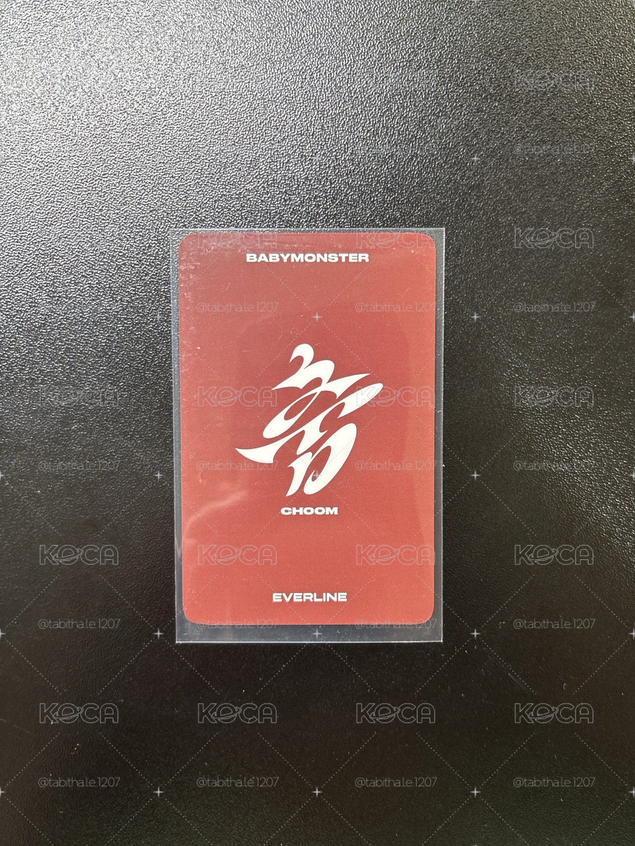 춤 (CHOOM) el A ver. 特典卡 