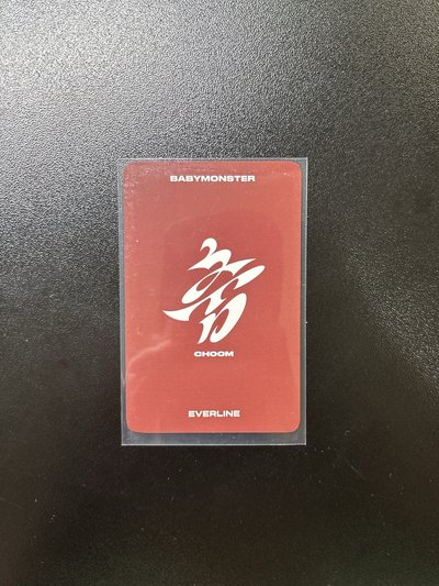 춤 (CHOOM) el A ver. 特典卡 