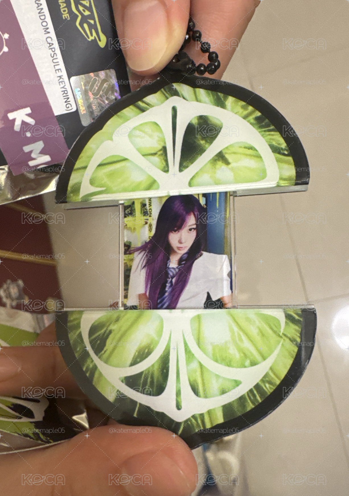 台北快閃店 吉 隨機檸檬膠囊吊飾