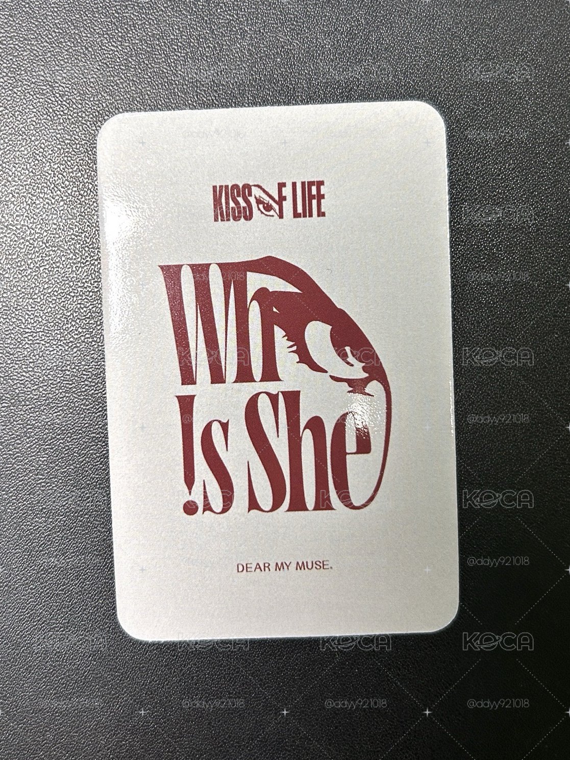 KISS OF LIFE-HANEUL 單二dmm3.0 簽售卡 