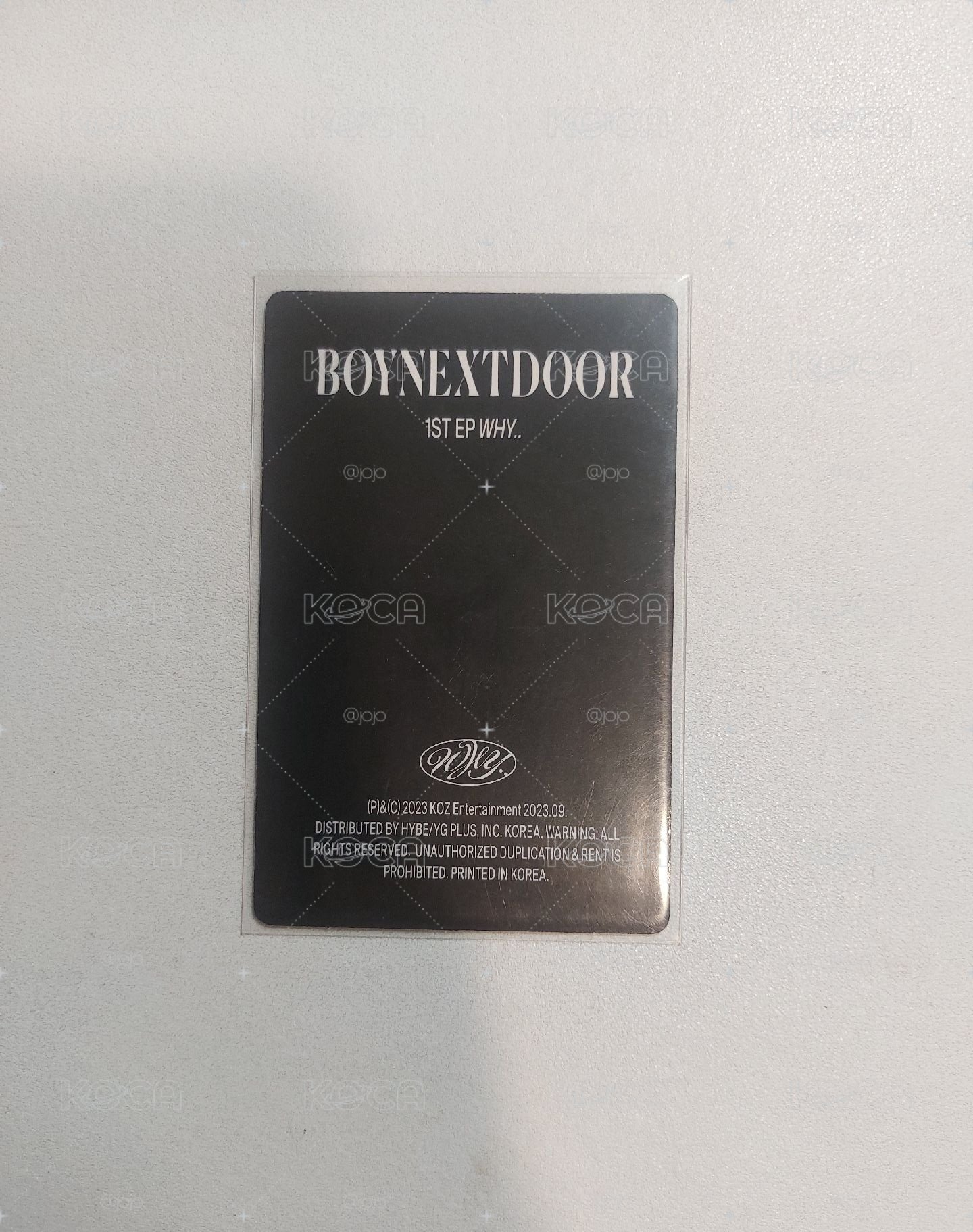 BOYNEXTDOOR Why專輯卡 26雙人卡 李常赫 金雲鶴