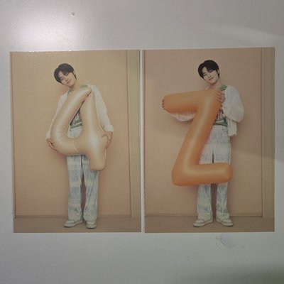 Stray Kids Air Ful 日本年曆紙卡周邊商品🦊I.N 精寅 (共6項)