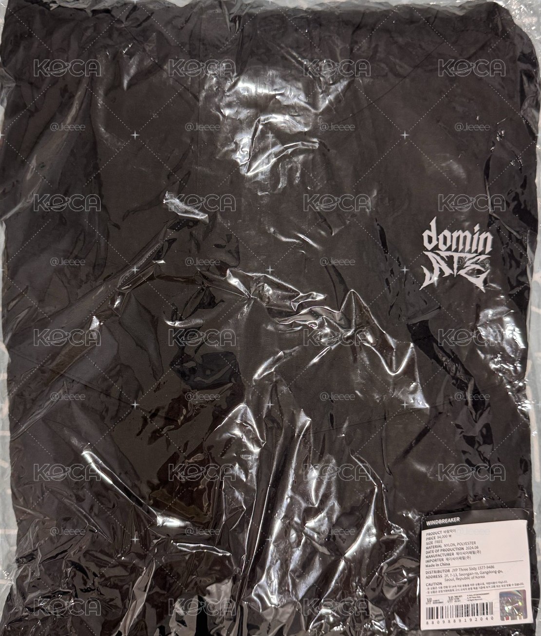 Domin ATE 世巡風衣外套(無卡)
