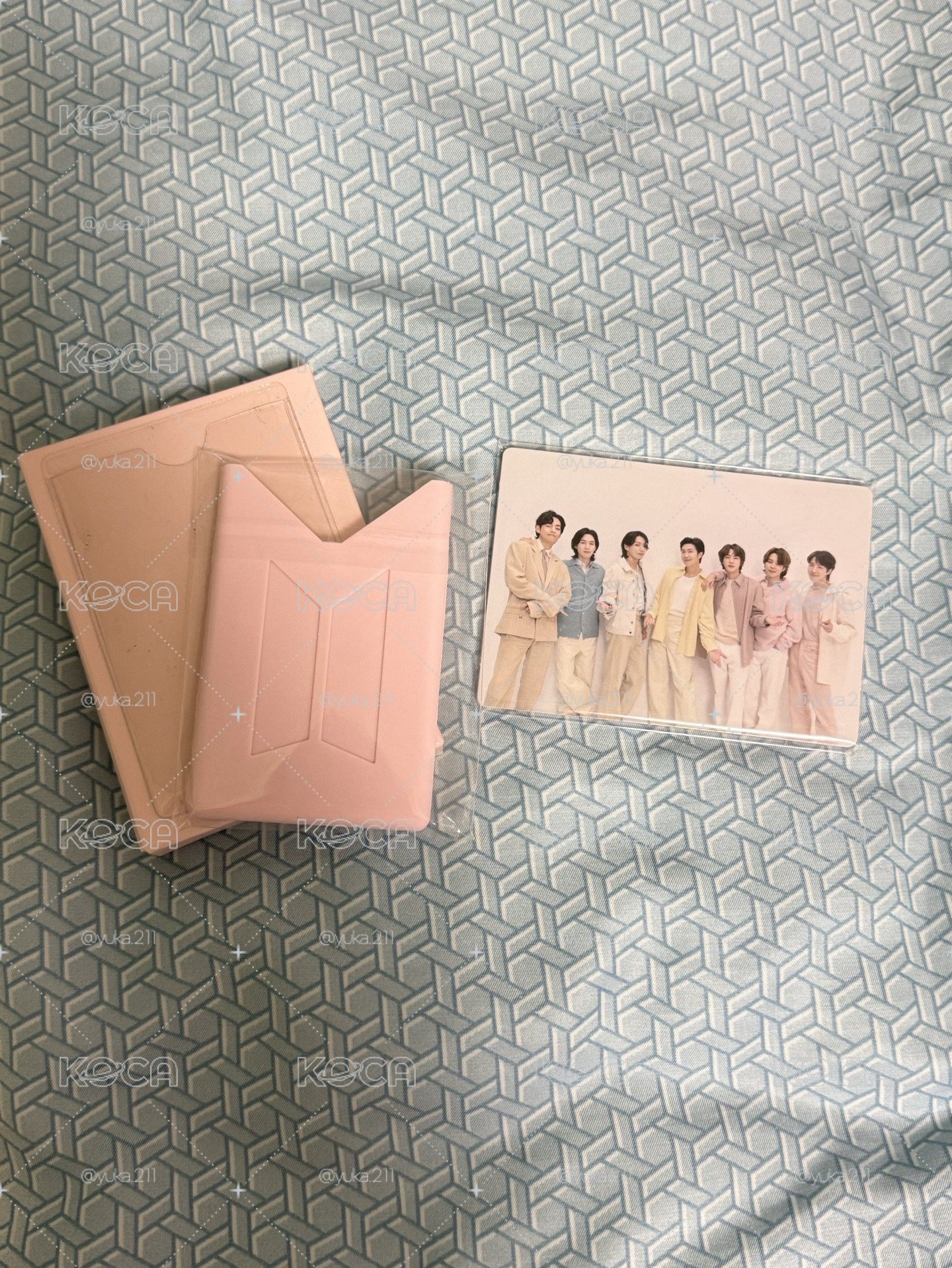 BTS 10期會員小卡+卡套