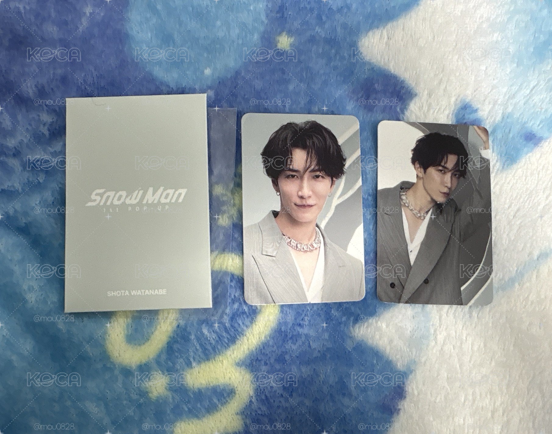 Snow Man 渡邊翔太小卡 A