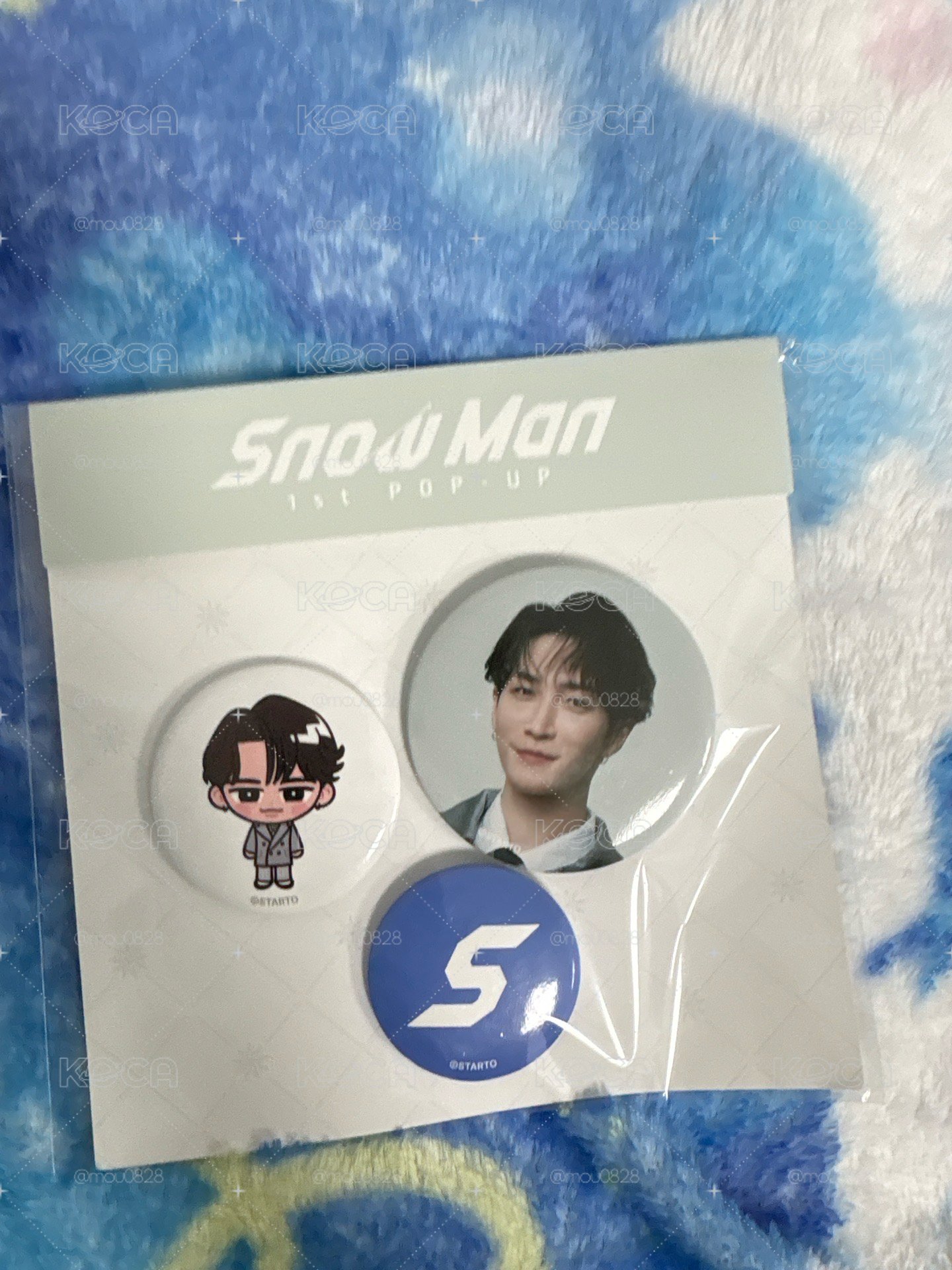Snow Man 渡邊翔太徽章 韓國