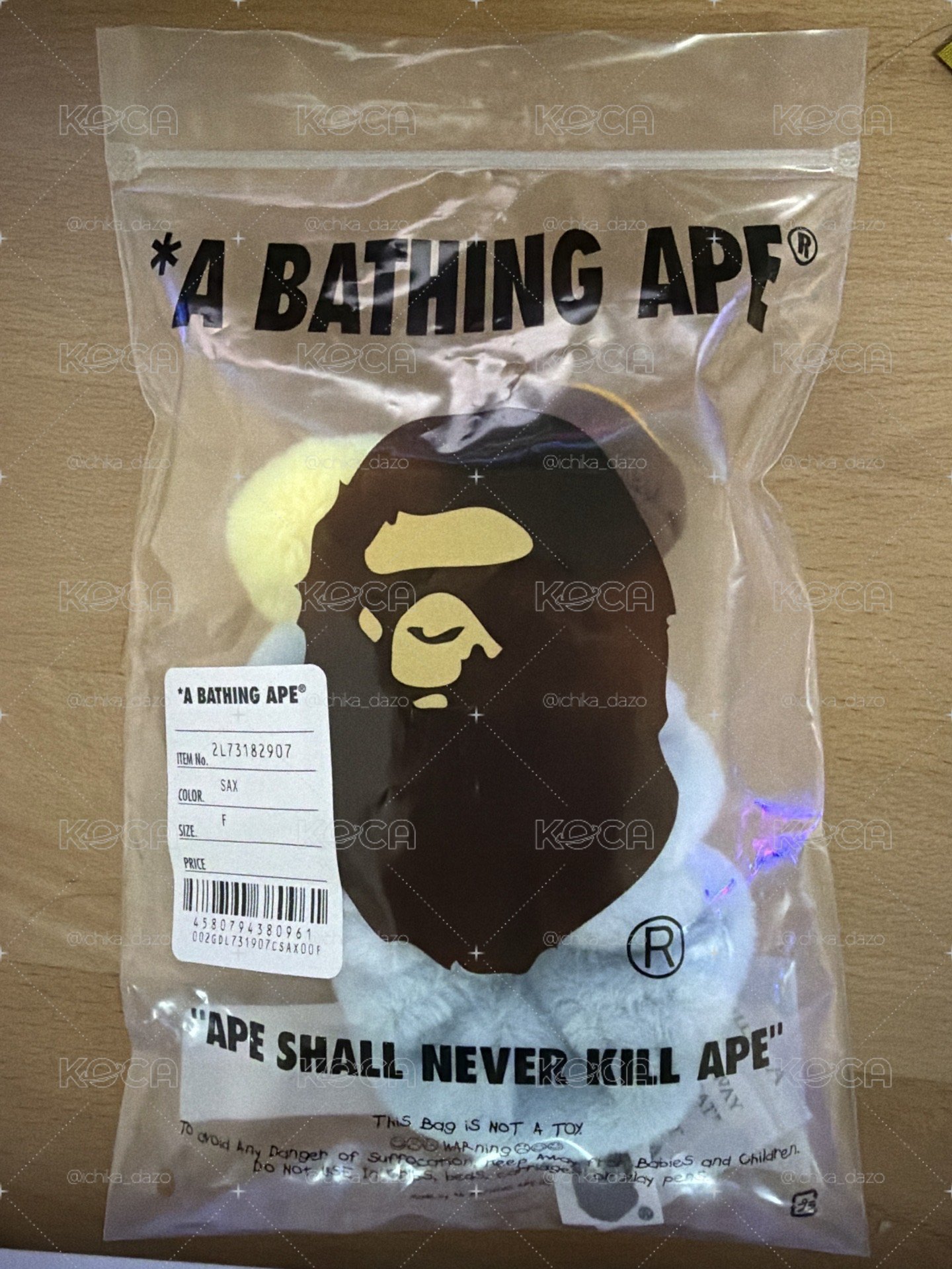 菲 Bape 髮圈