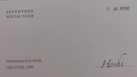 SOCIAL CLUB AL FINE 名片 雜誌卡 