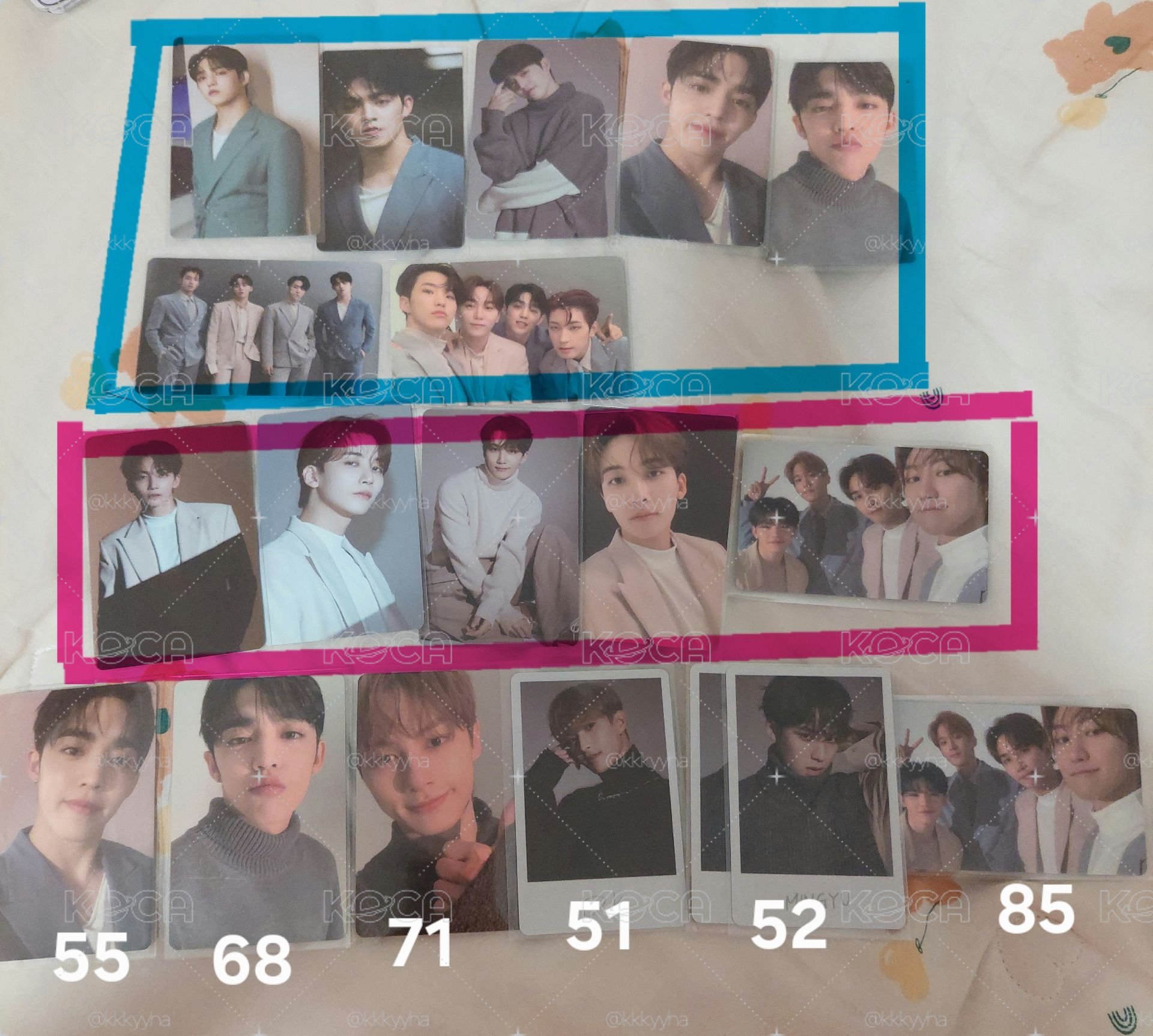 ❤️💎 SEVENTEEN INC 克拉島 卡包 小卡 in complete